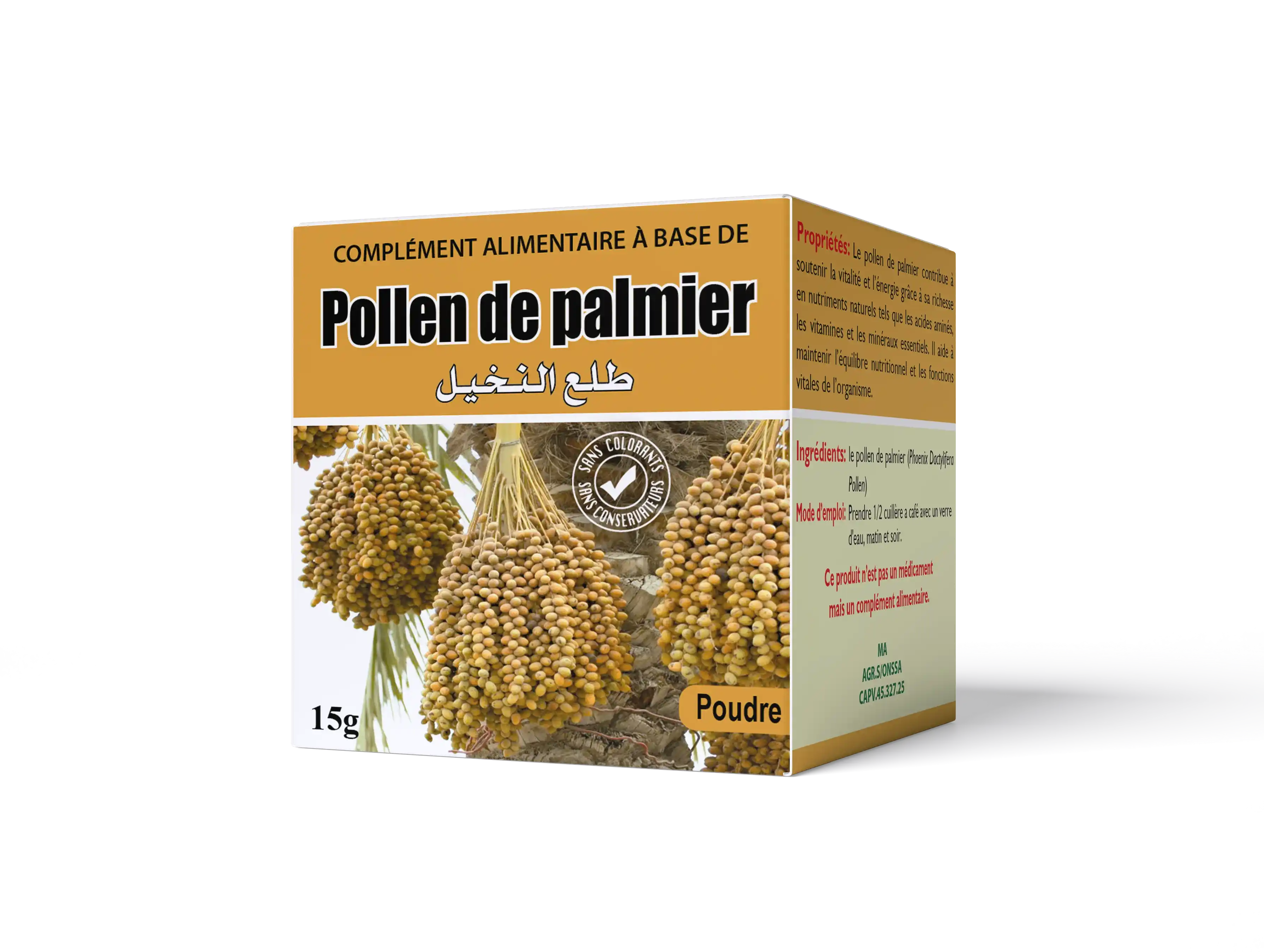 Pollen de palmier