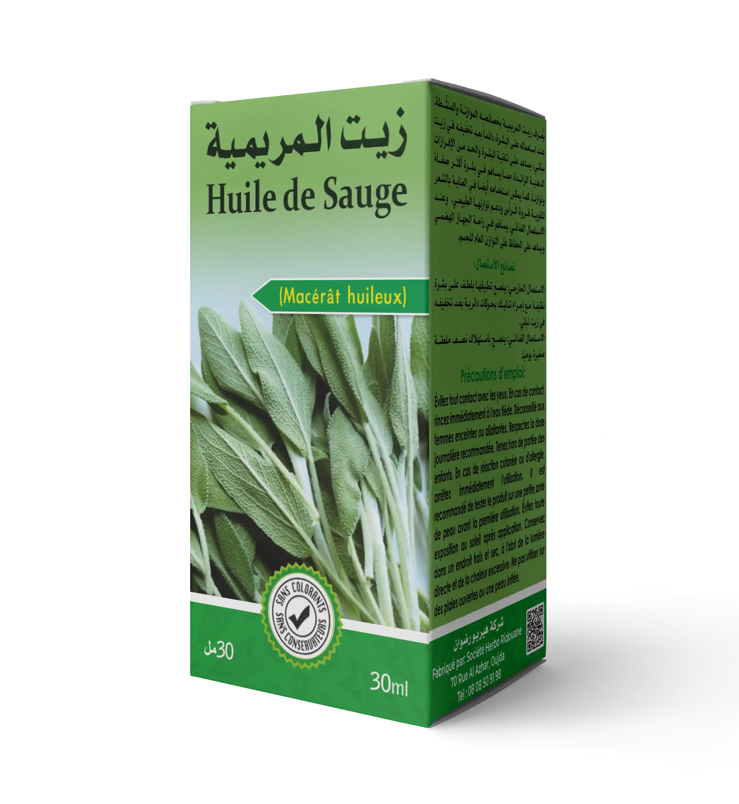 Huile de sauge